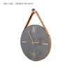 Newly designed round antique style wall clock with copper coat handle from factory design