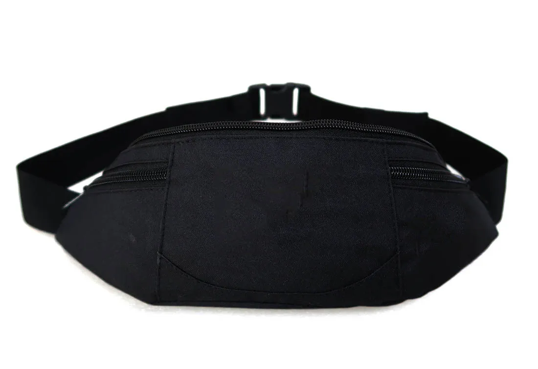 Durable Black Polyester Outdoor Custom Waist Bag - Buy Custom Waist Bag ...