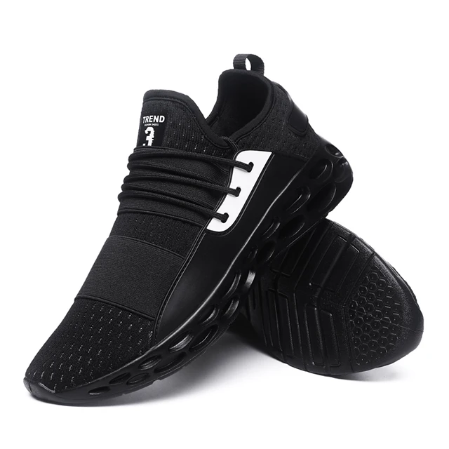 2019 Wholesale Comfortable Rubber Soles Shock Absorption Men Casual ...