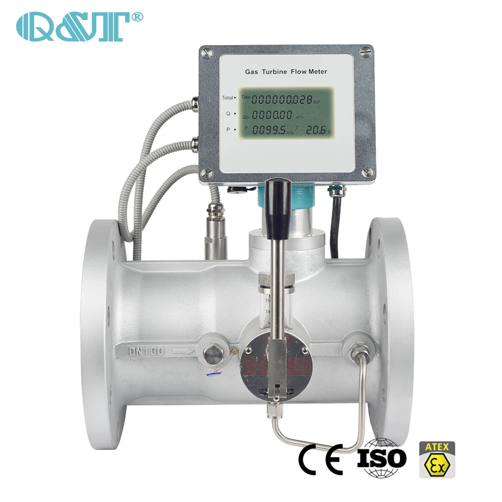 Auto Electronic Volume Corrector Natural Gas Turbine Flow Meter Buy
