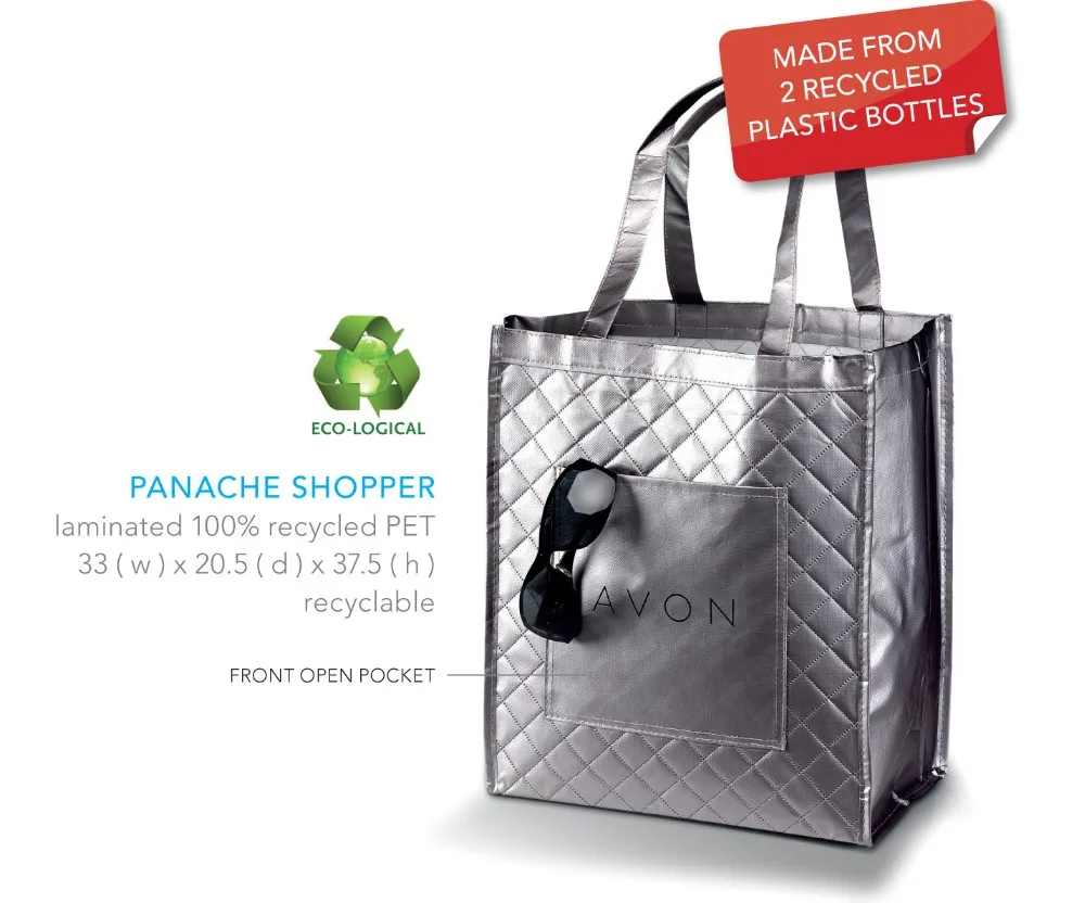 metallic non woven bags