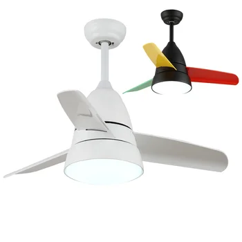 Skd 42 Inches Led Ceiling Fan With Light And Remote Control Three