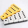 IP65 1 2 3 4 5 6 hole YELLOW ABS waterproof Push Button pushbutton Switch control box
