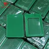 Wholesale price PU leather green cardholder for event