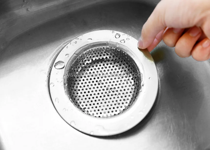 4.5 Inch Dia Set Of 2 Sink Strainers Using For Kitchen / Stainless