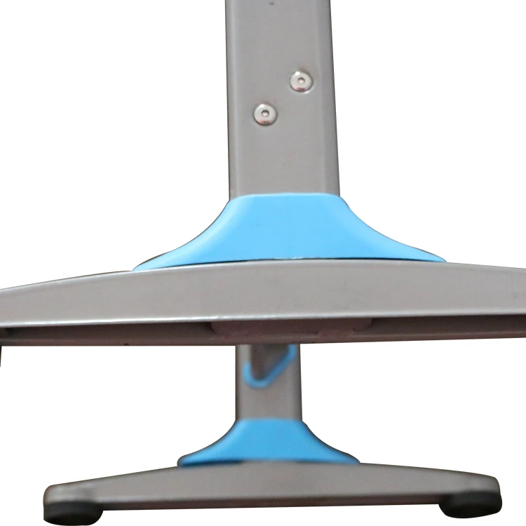 Hot sale fixed school chairs with tables attached