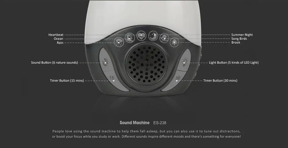 Smart light sound machine приложение