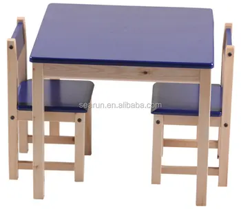 Wood Table Furnture Children Study Table And Chair Buy Kids