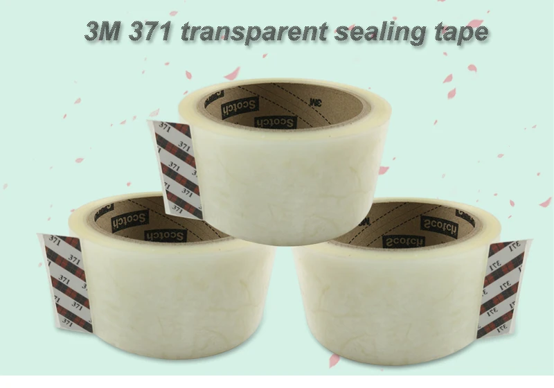 3m Clear Packing Tape 371 Custom Printed Bopp Packing Tape 3m Box ...