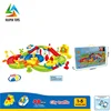 musical DIY durable plastic railway small cute slot car race track