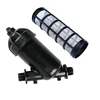 Drip Irrigation Y Filter 120 Mesh 1" 3/4" 2.5" 3" Plastic screen filter for irrigation