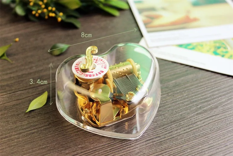 Acrylic Custom Songs Hand Crank Music Box Buy Hand Crank Music Box