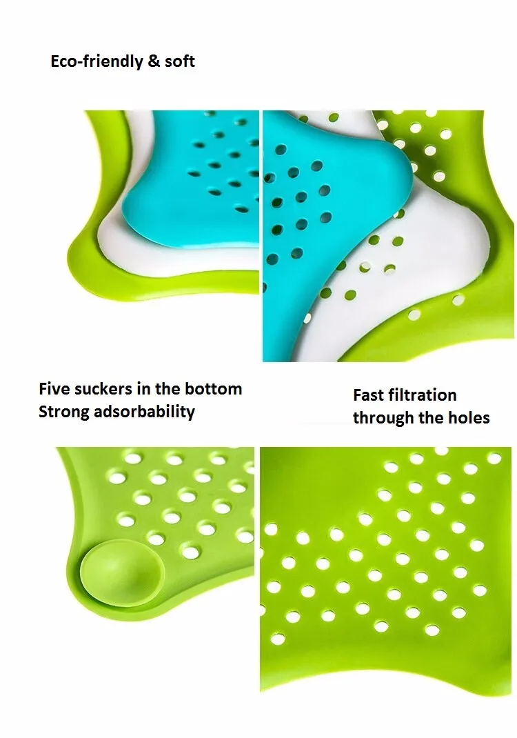 Premium Wholesale Items Silicone Sink Strainer For Drain Bathtub