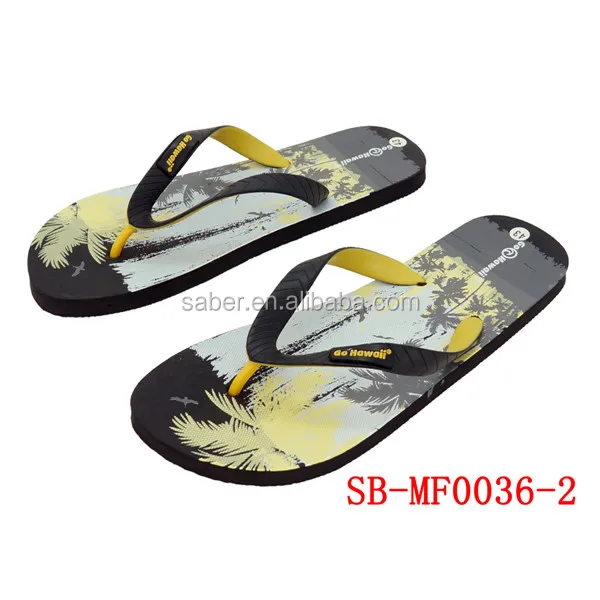 Saber Pe Slipper Man Printed Flip Flops