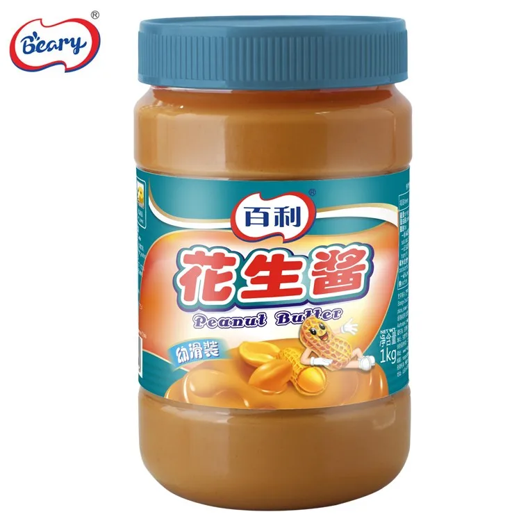1kg X 6 Bottles Peanut Butter Wholesale Buy Smooth Bulk Peanut Butter,Creamy Canned Peanut