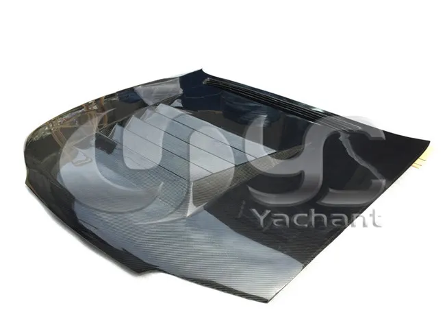 1995-1998 Nissan Skyline R33 GTS Spec 1 Dmax Style Hood Bonnet CF (4).jpg