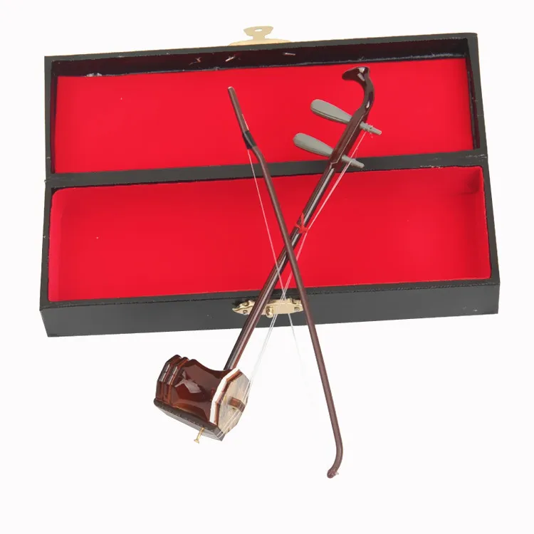 Wholesale Mini Musical Instrument Model,Mini National Instrument Erhu Model For Birthday