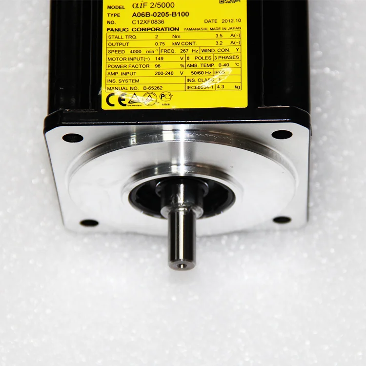 A06B-0205-B100 AiF 2/5000 Mới Gốc Fanuc AC Động Cơ Servo