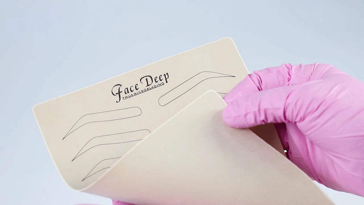 New Arrival Inkless Practice Blank Latex Skin Tattoo Practice Mats For