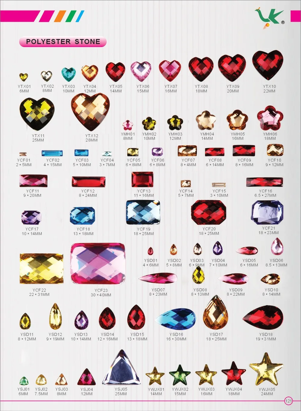 Assorted Shapes Color Glue On Faceted Crafting Plastic Gemstone Acrylic Rhinestone Buy