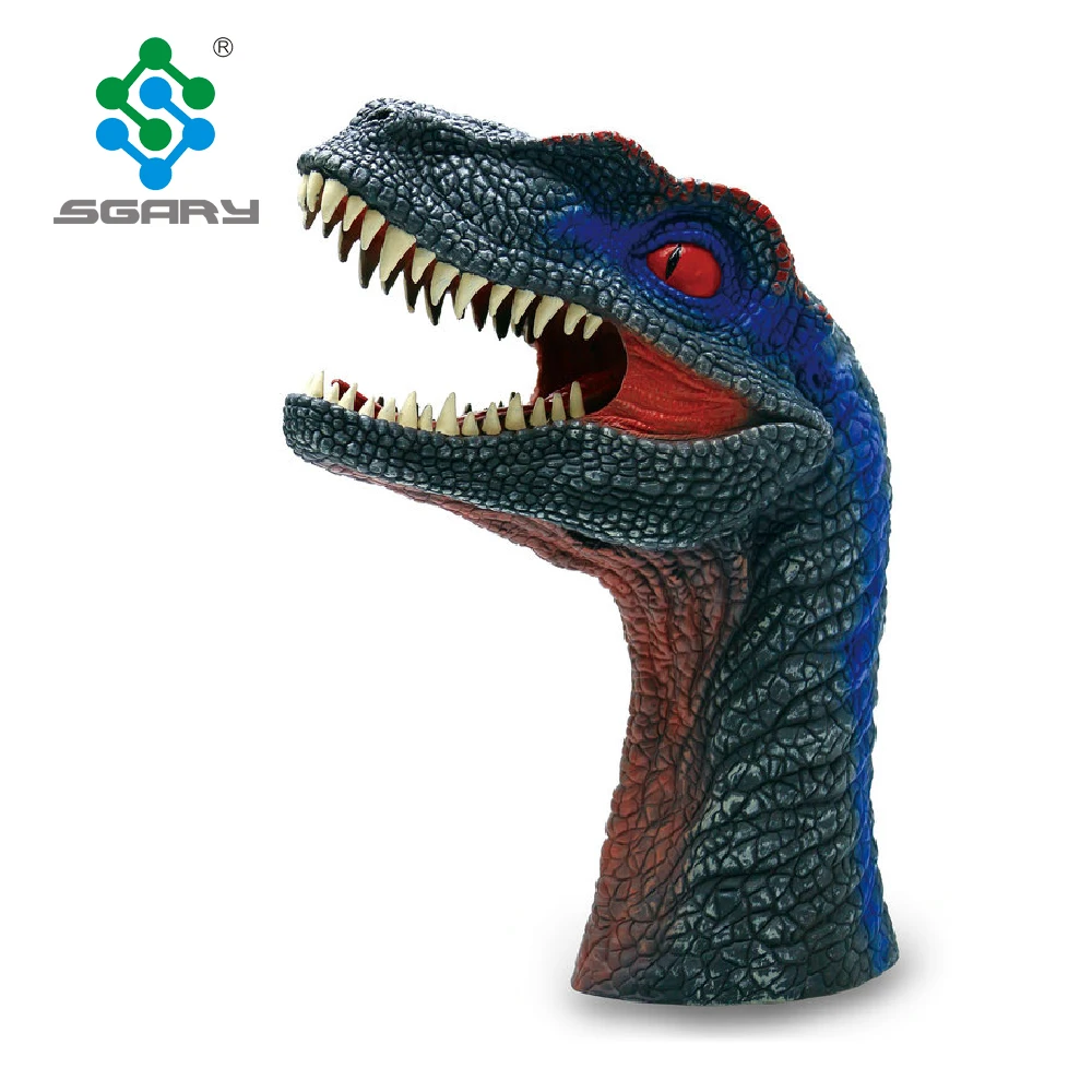 raptor hand puppet