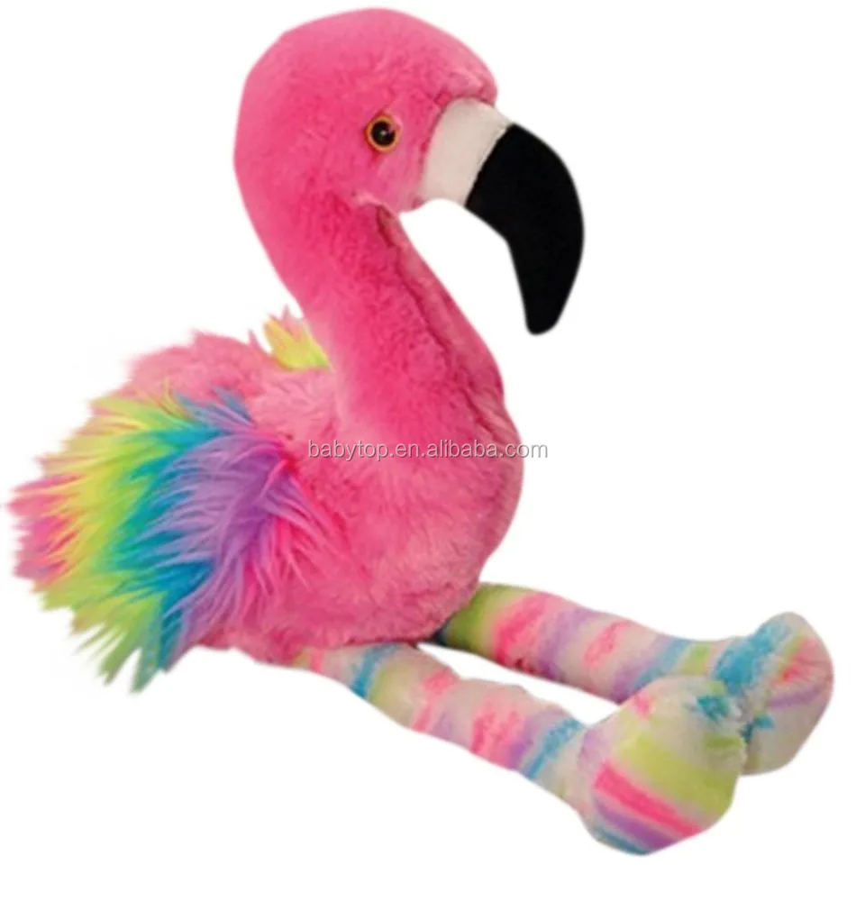 pink flamingo plush toy