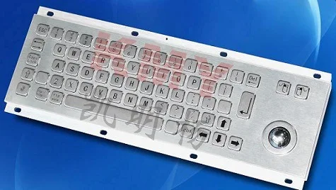 Ik07 IP65 Industrial Computer Metal Keyboard (KMY299D-2)