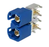 HSD Male Connector, Right Angle PCB, C Key Code