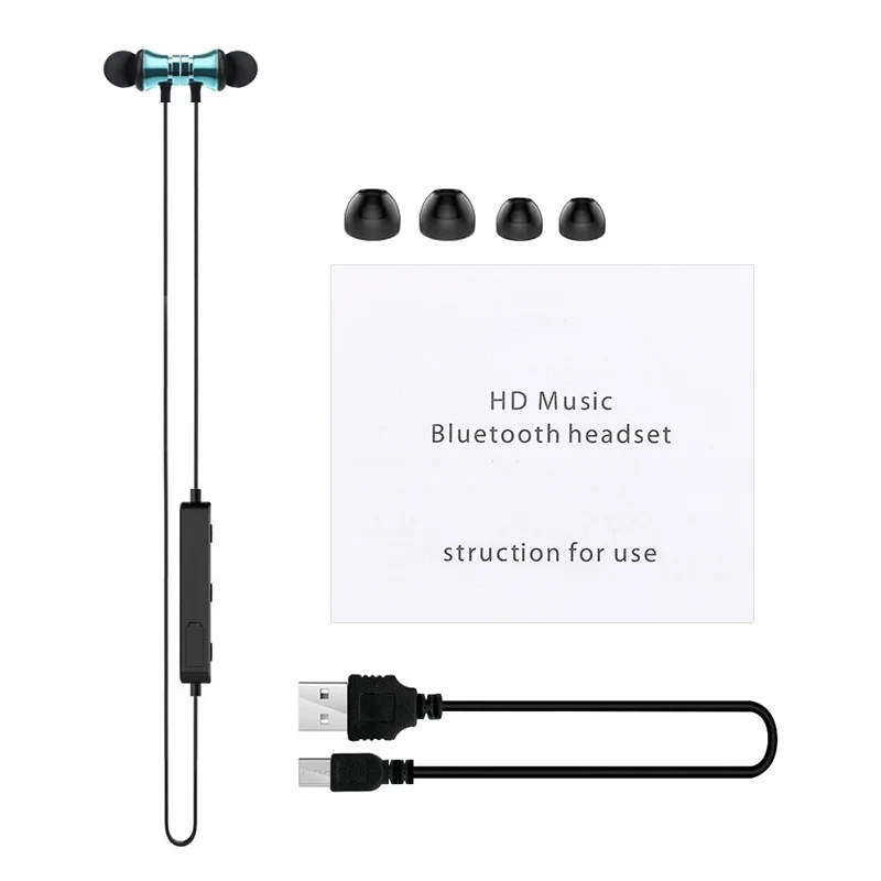 Amazon top seller wireless stereo earbuds XT-11 Magnetic earphone wireless wireless headset earphone for iphone for samsung - ANKUX.COM