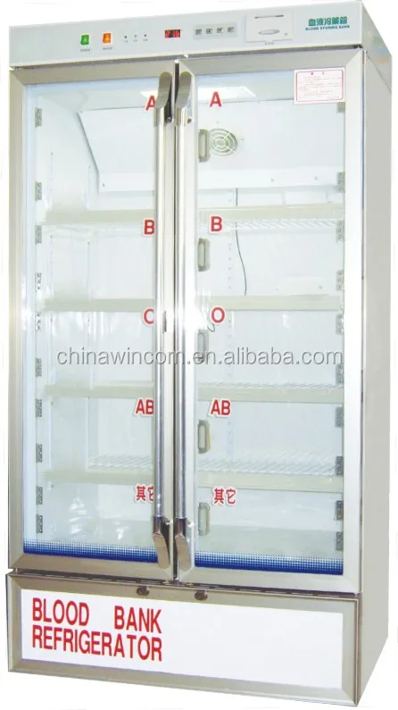 Large Volume Medical Blood Bank Storage Refrigerator Equipment