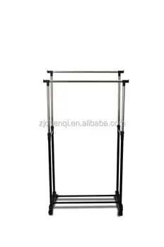 Heavy Duty Double Clothes Garment Rail Rack Tm 321 Buy Heavy