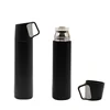 Outdoors Sports Vacuum Insulated Stainless Steel Water Bottle with with cap as a small cup to use