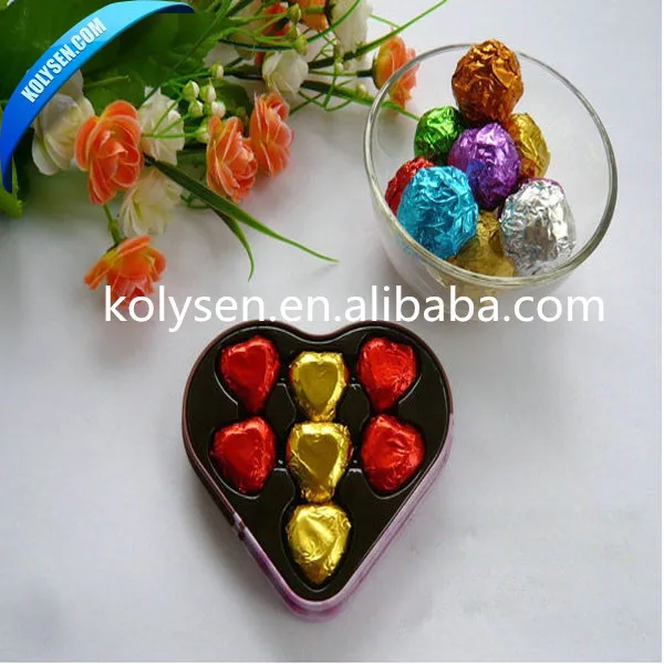 Hot Sale Embossing Customized Chocolate Aluminum foil Packaging
