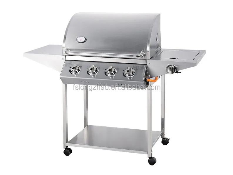 Longzhao BBQ 4 burner gas bbq best supplier for cooking-4