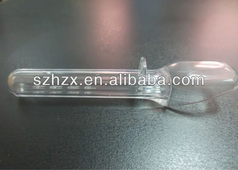 Plastic Baby Medicine Scoop Drug Syrup Spoon Professional Manufacture