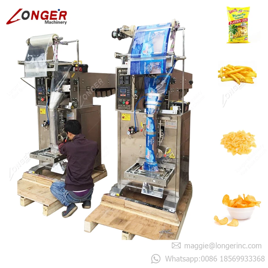 Factory Price Nut Bag Small Beef Jerky Dumpling Packing Equipment Cassava Banana Lays Potato