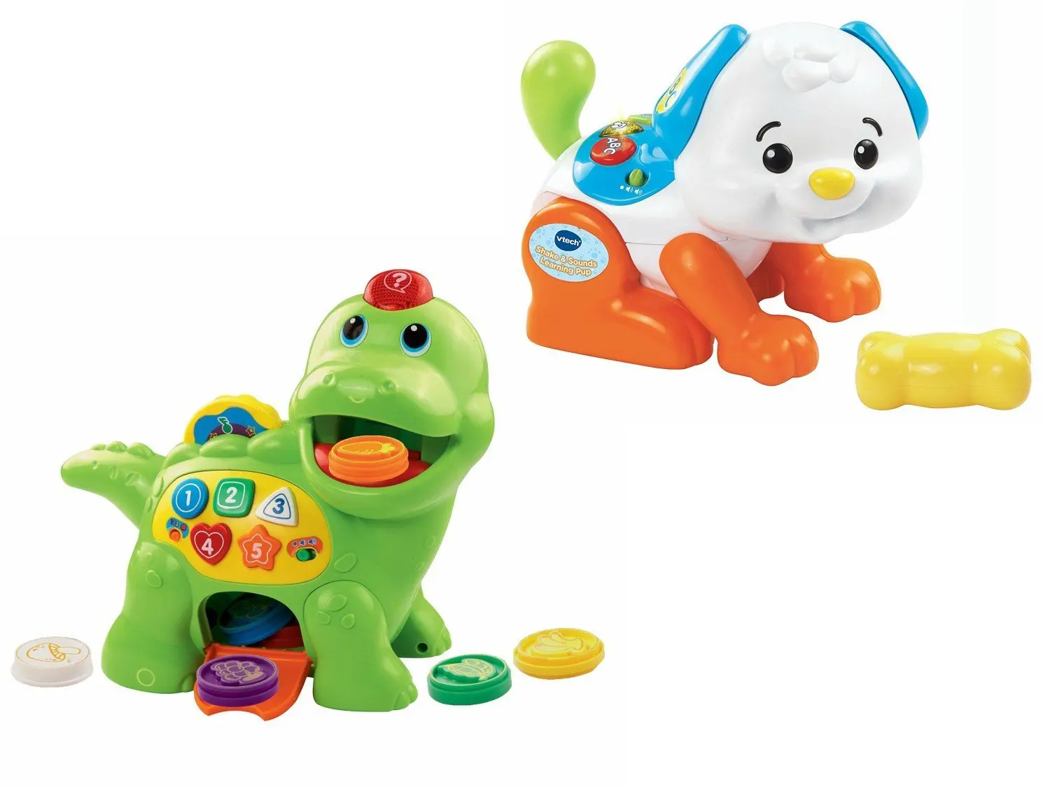 vtech chomp and count dino