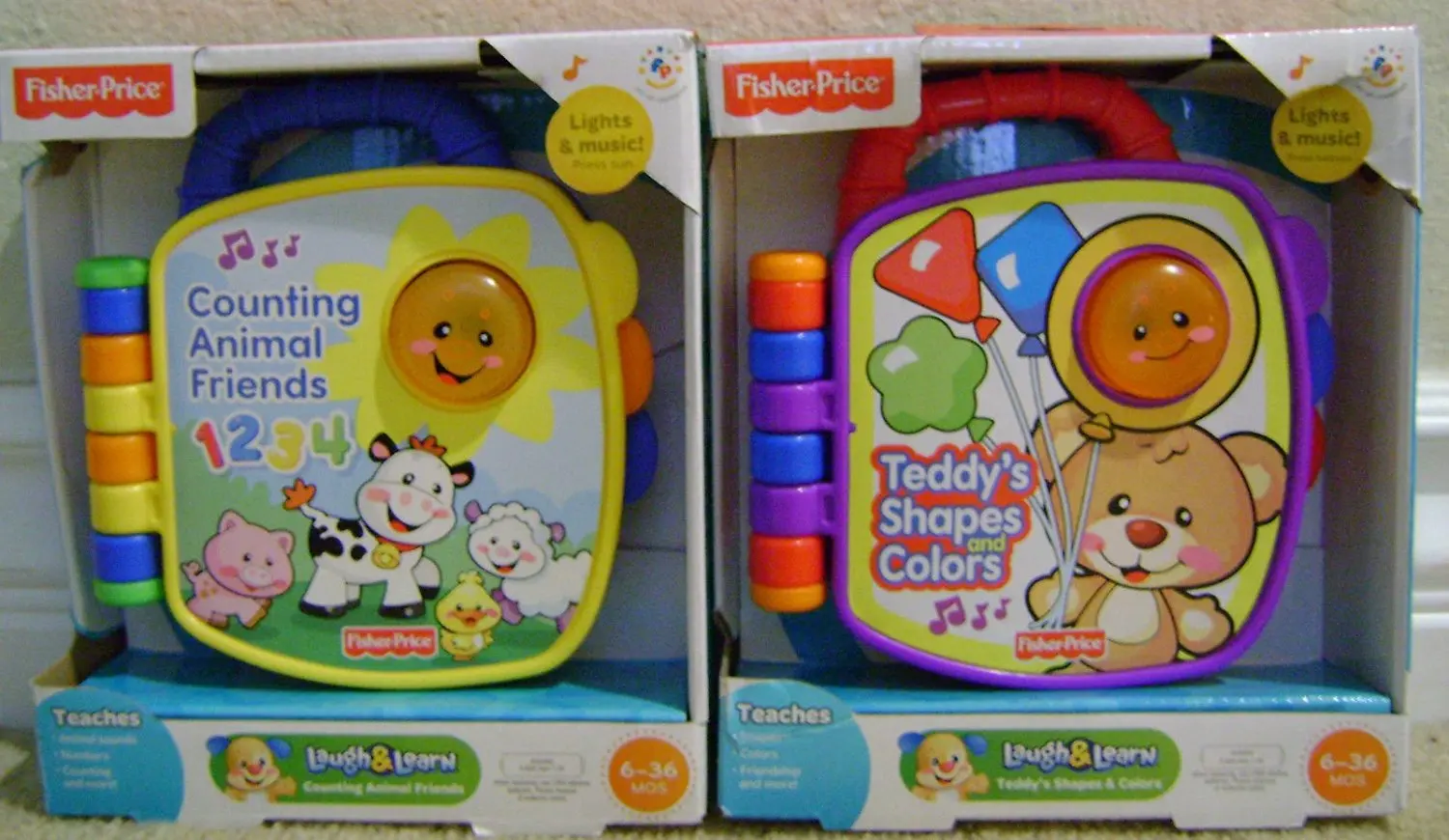 fisher price shapes and colors
