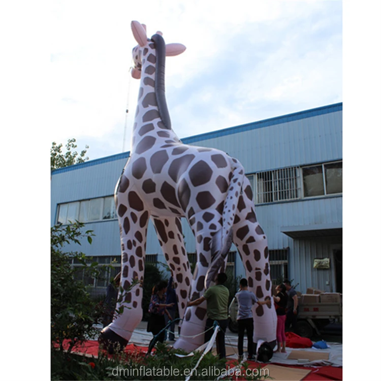 large inflatable giraffe