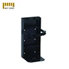 Stainless steel powder coating black l shaped metal bracket