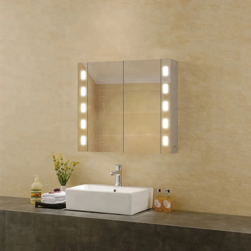 Bedroom Dressing Mirror With Lighted Medicine Cabinet