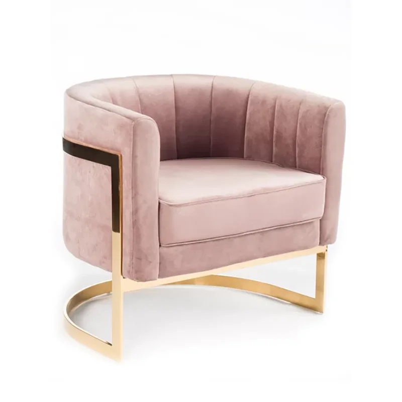 ホット販売高品質リビングルームの家具ピンクベルベットの椅子 ソファチェア Buy ピンクのベルベットの椅子 ソファ 椅子 リビングルームの家具椅子 Product On Alibaba Com