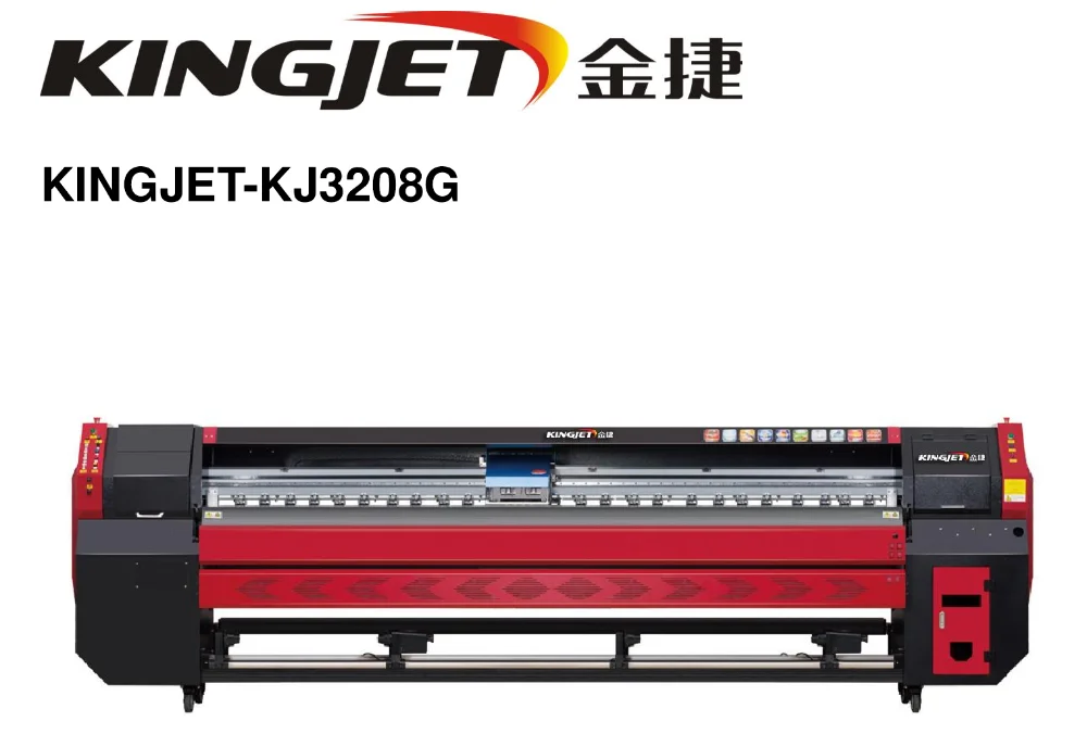 3.2m Large Format Flex Banner Printing Machine With Konica Minolta 512i