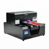 Shanghai 6 color desktop China Wholesale factory a4 uv flatbed printer, mini 3d printer