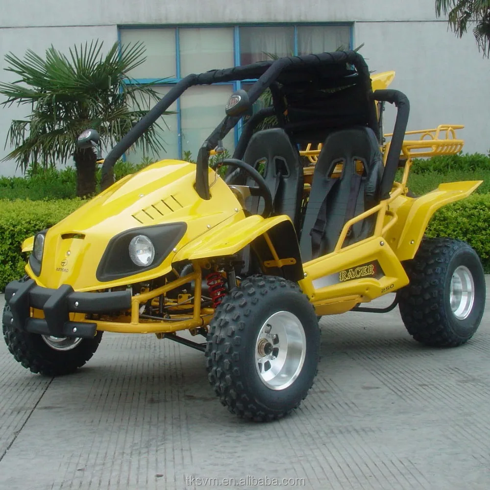 yellow dune buggy