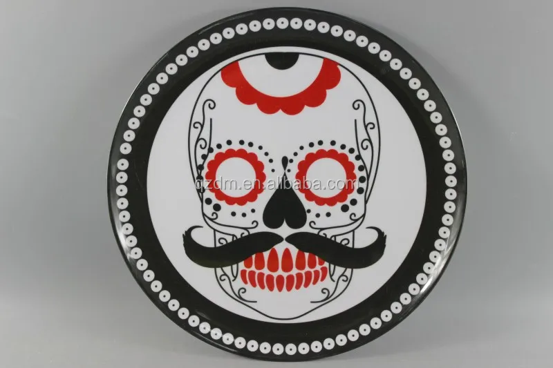 10" Hallowmas Melamine Dinner Plate Cheap Dishes