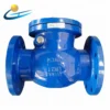 ductile iron cast iron flanged cf8m swing check valve