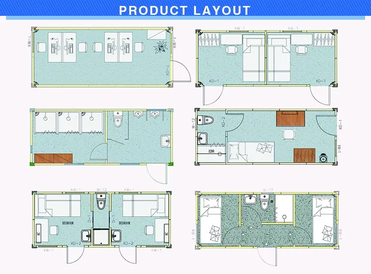 2019 Best Sell Multifunction prefab home Luxury prefabricated container house/ home,prefab house
