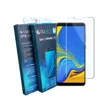 2.5d 9h hardness round edge high quality cell phone tempered glass screen protector for Samsung A9 2018