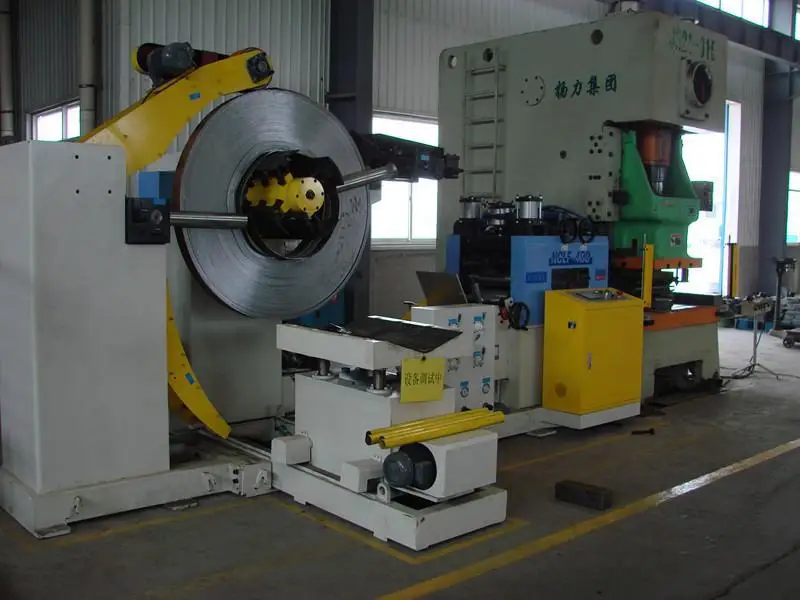 3 In 1 Power Press Mechanical Feeder Hydraulic Press Feeding